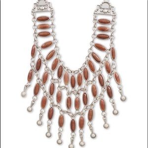 Lucky Brand Statement Stone Necklace